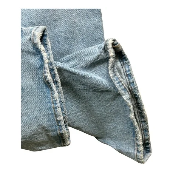 Abercrombie & Fitch The Straight Mid Rise Women Jeans  size 30/10 Blue/ preloved - Picture 7 of 10